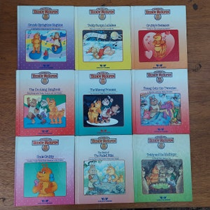 Teddy Ruxpin books by Worlds of wonder 1985-86
