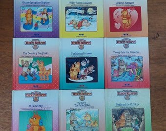 Libros de Teddy Ruxpin de Worlds of wonder 1985-86