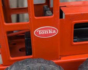 Tonka Road Grader Orange 1976-7 Model 2510 - Etsy