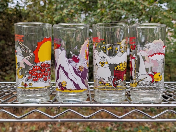 Mcdonalds Mcdonaldland Adventure Glass Drink Tumblers Glasses 1980