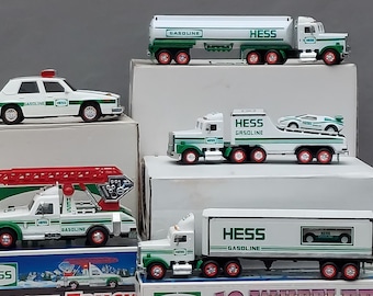 Hess Trucks 1990 through 1994 (NO BOXES)