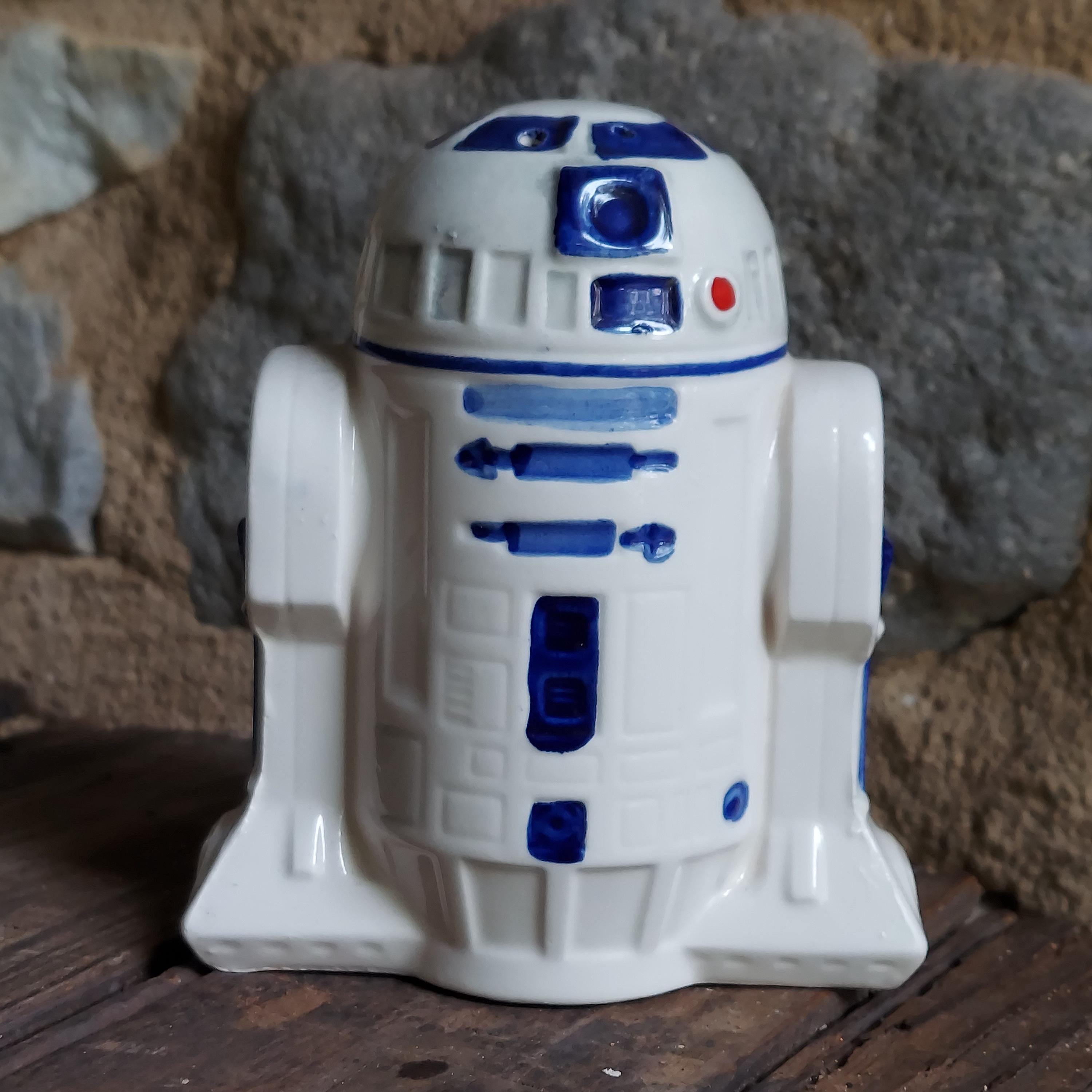 Star Wars R2D2 Salt Pepper Shaker Sigma Ceramic NOS - Etsy