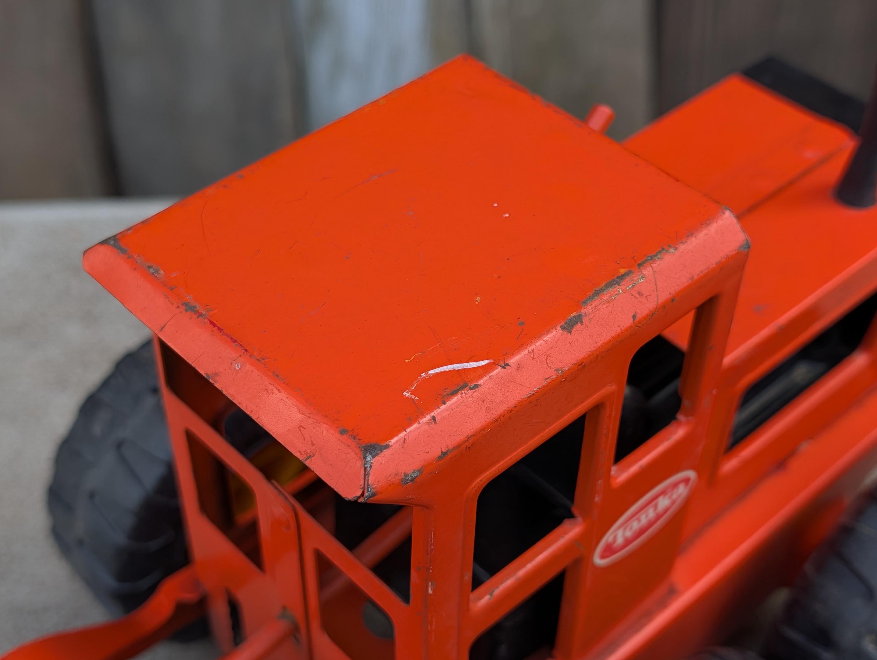 Tonka Road Grader Orange 1976-7 Model 2510 - Etsy