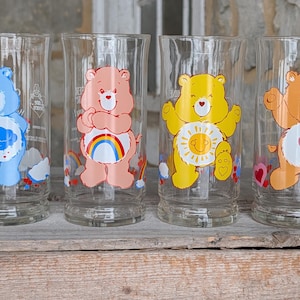 Care bear vintage glass - Etsy 日本