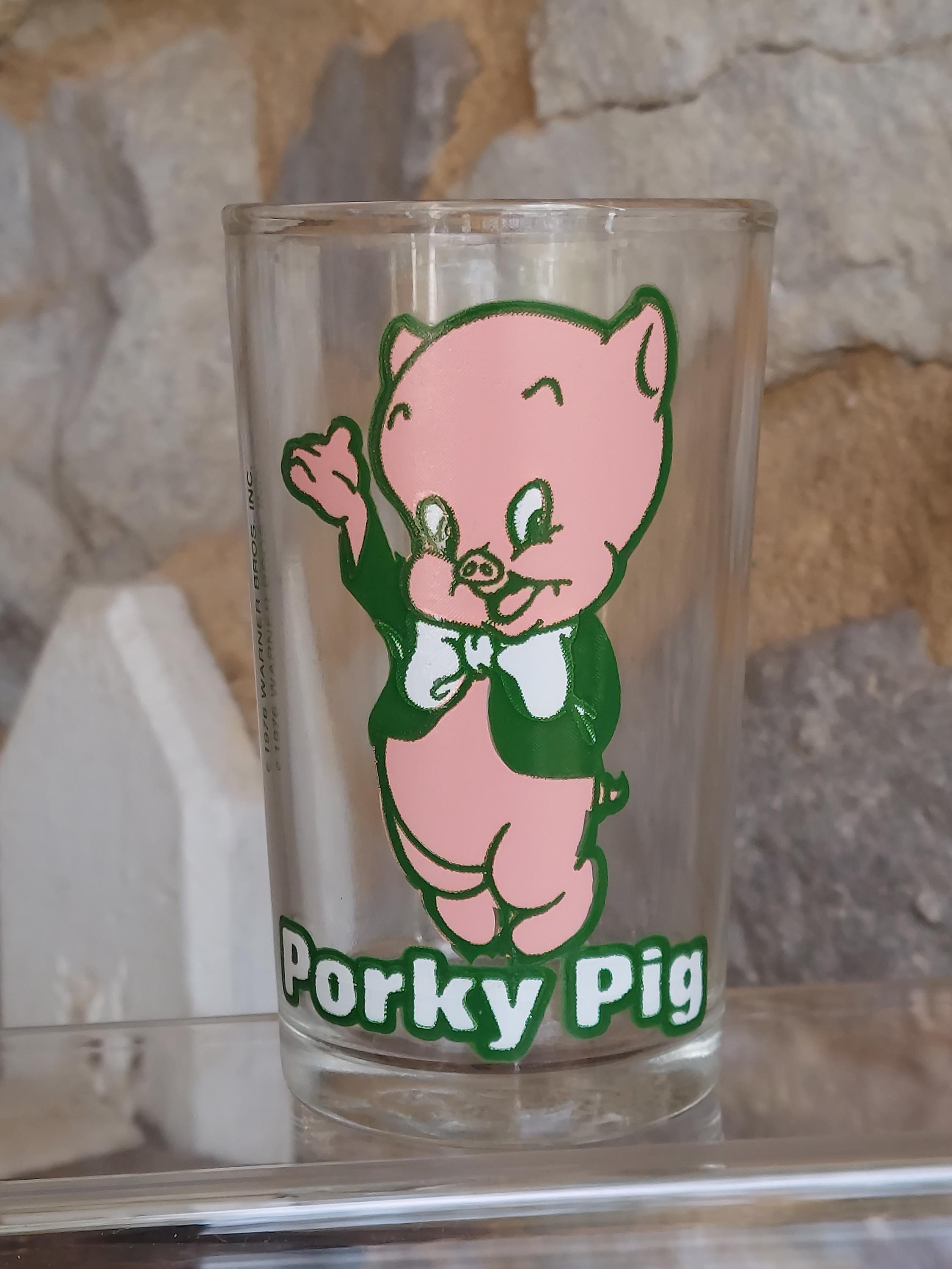 Looney Tunes Warner Bros Character Glasses Drink Tumblers Welch's