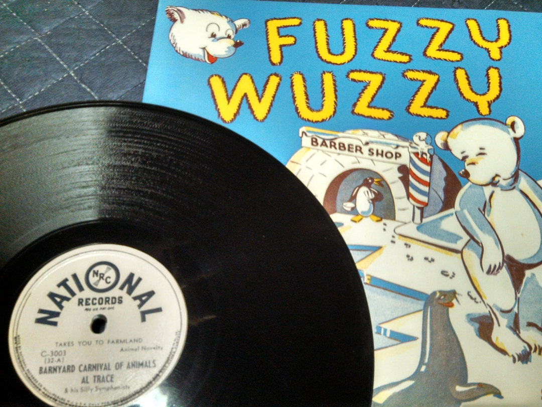 Fuzzy Wuzzy Children's 78rpm National Records 1950 NOS - Etsy