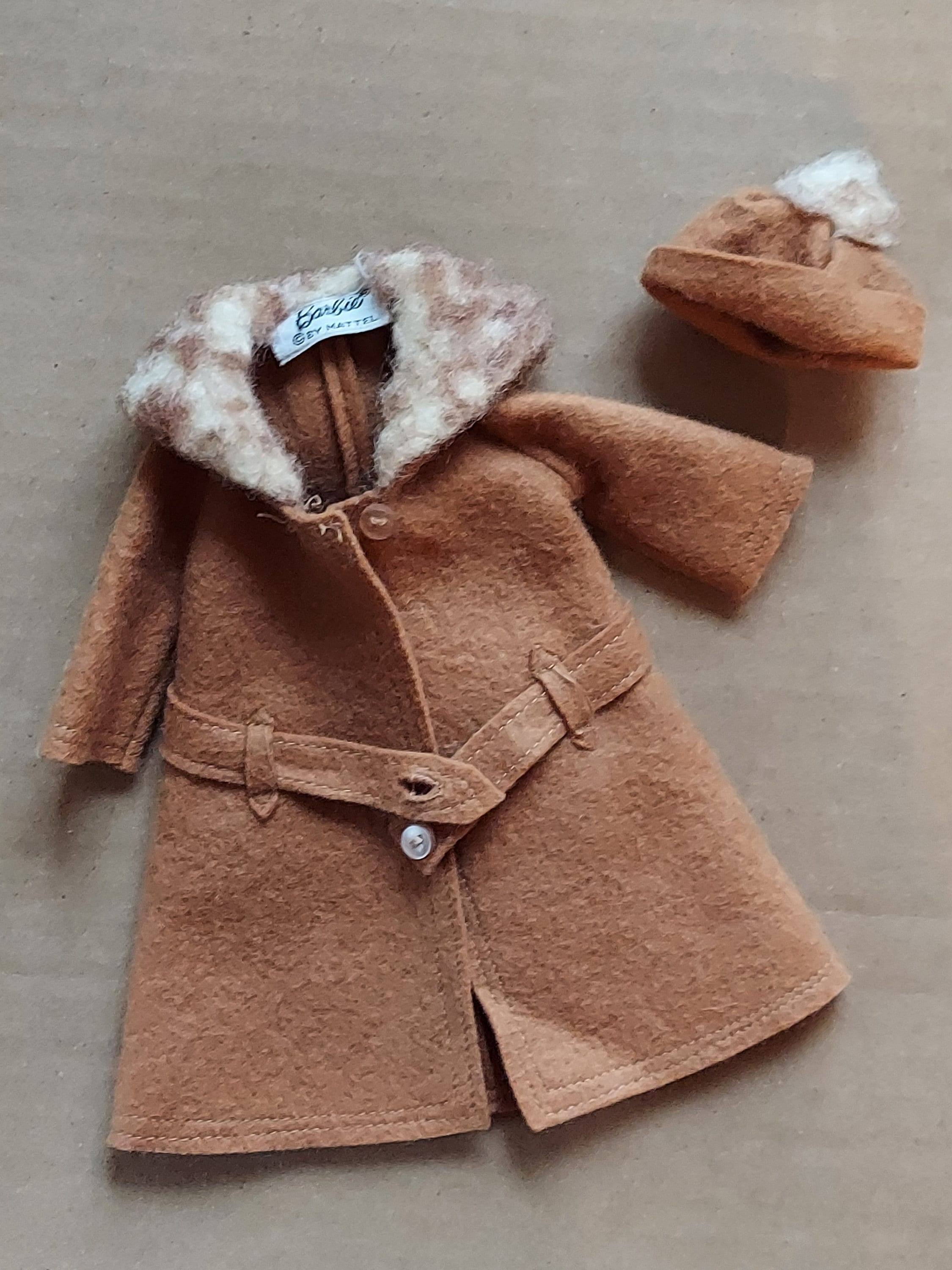 Barbie 新品タグ付きコート Barbie 819 It's Cold Outside by Mattel 1964 - Etsy