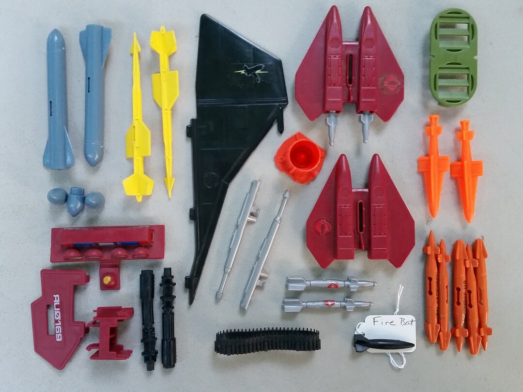 GI Joe ARAH Original Parts & Accessories - 1982-1990 - Choose Your Items