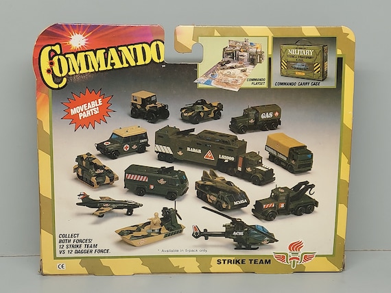 マッチボックス コマンドー ストライク チーム 3 パック 1988 - Etsy 日本