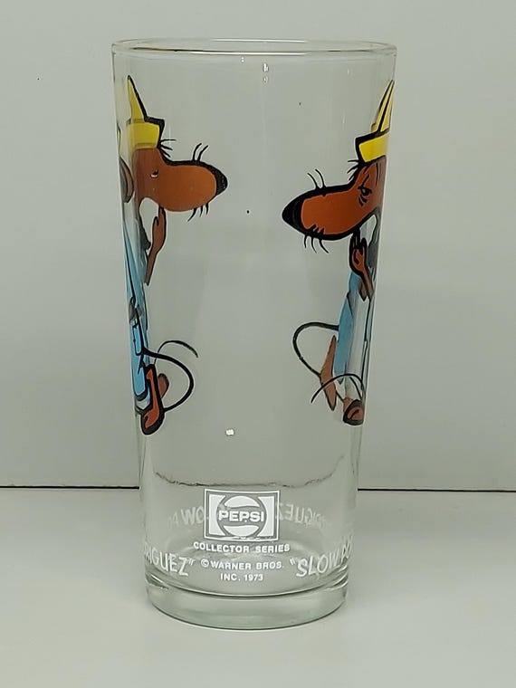 Looney Tunes Warner Bros Character Glasses Drink Tumblers Pepsi Promo 1973  - Etsy