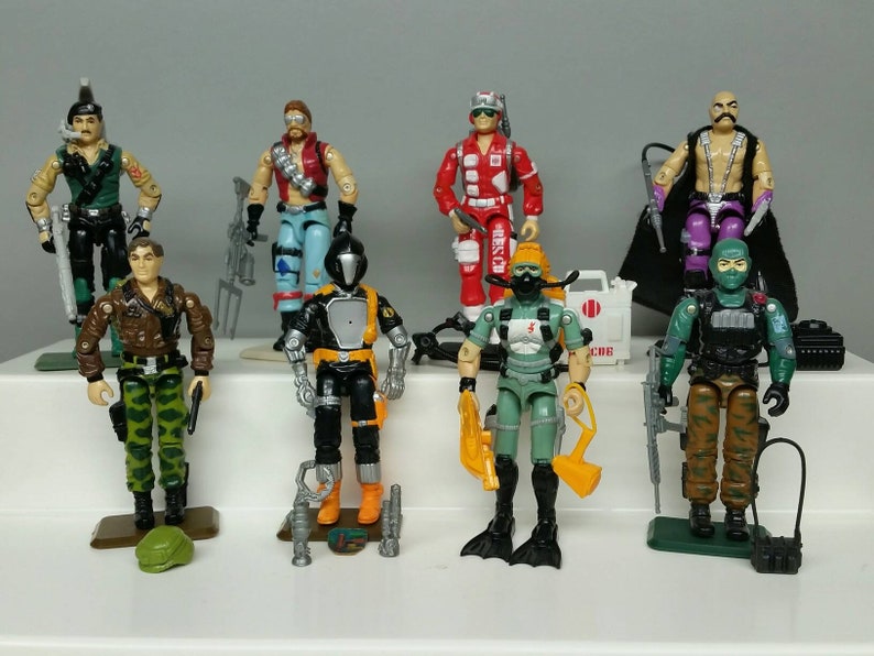 LIFELINE 1986 BACKPACK GI JOE COBRA ACTION FORCE loose Accessory
