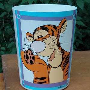 Winnie the Pooh Tigger trash can pail waste basket
