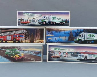 Hess Trucks 1985 through 1989