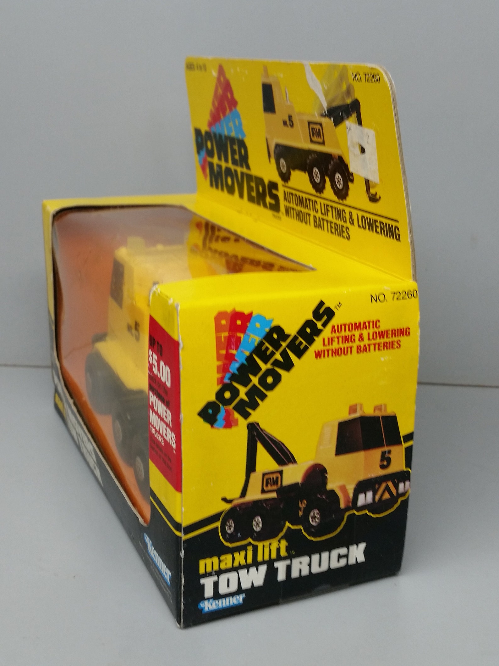 Kenner Power Movers Maxi Lift Tow Truck 1982 Etsy