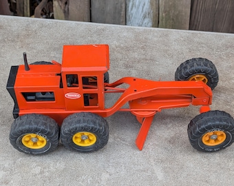 Tonka Road Grader Orange 1976-7 Model 2510 - Etsy