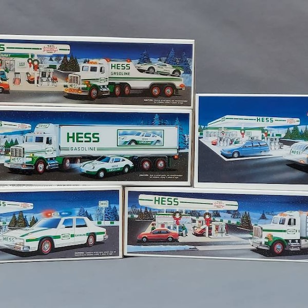 Hess Trucks 1990 through 1994 (tested WORKING)