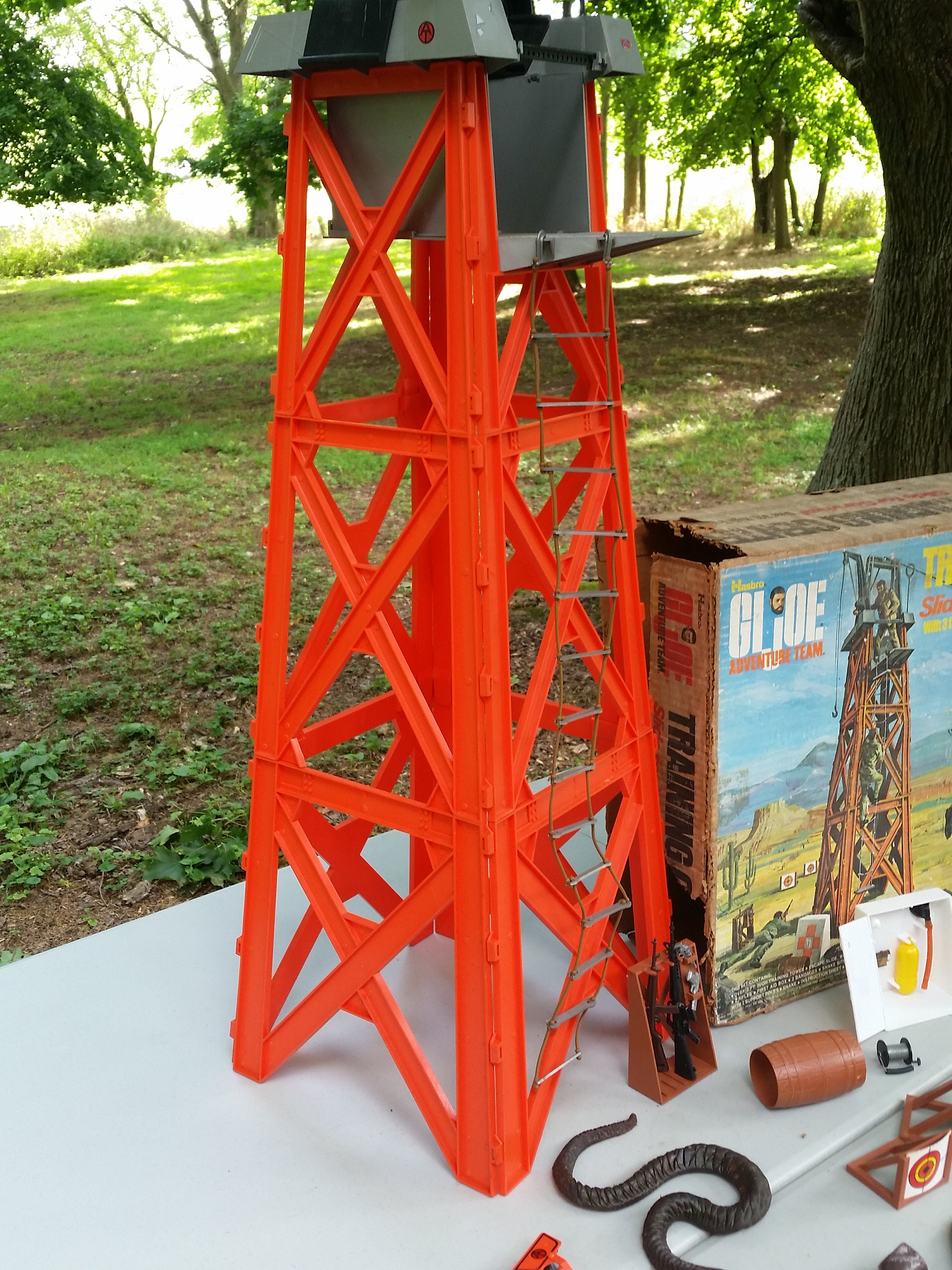 GI Joe Training Center Slide for Survival AT Playset by Hasbro