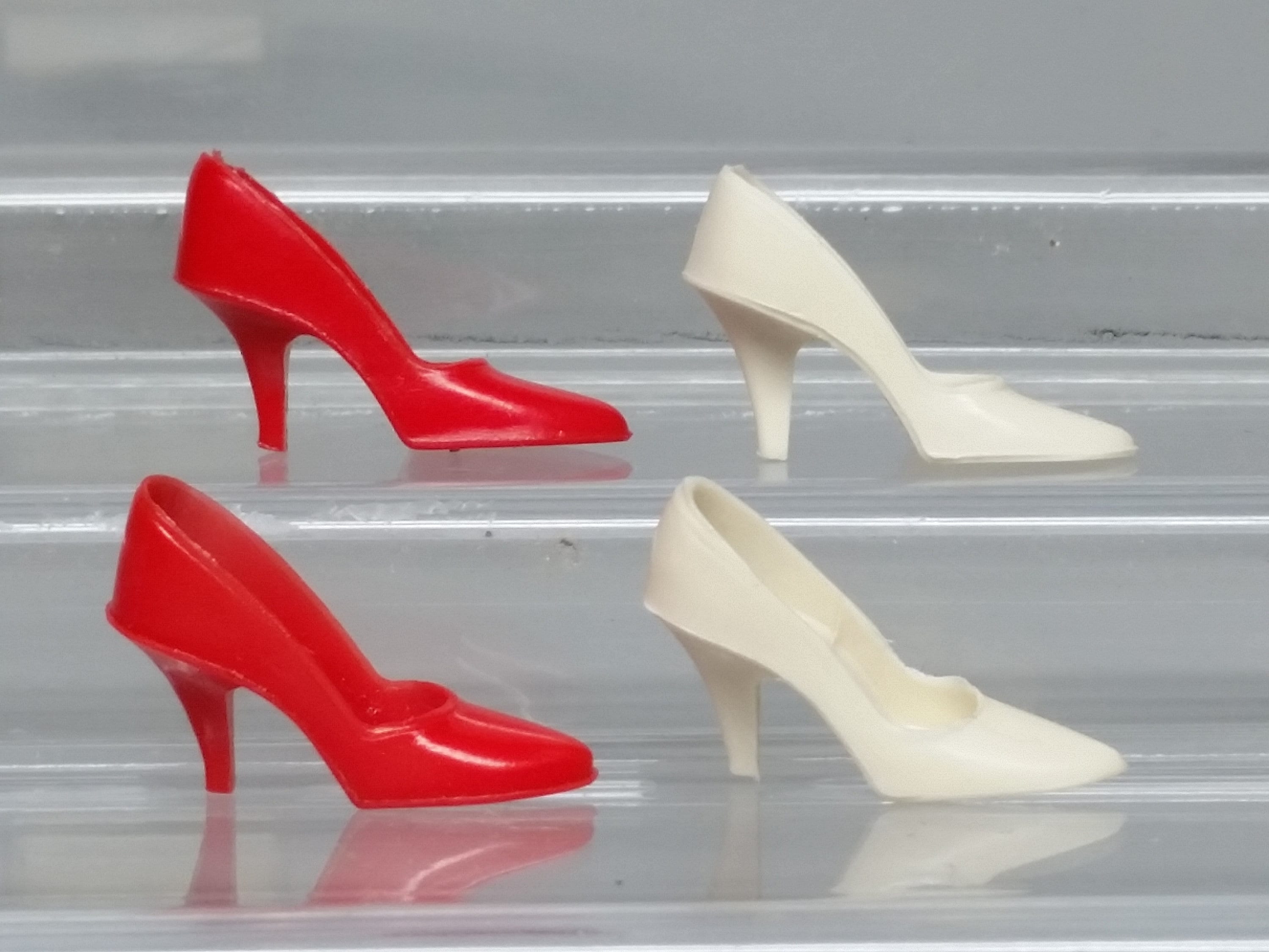 Barbie Closed Toe CT Shoes Heels Spikes Mattel 1960s - Etsy