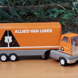 tonka allied van lines truck semi 60s 70s