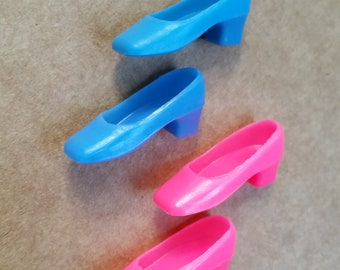 mod Barbie francie square toe heels Taiwan original pak accessories