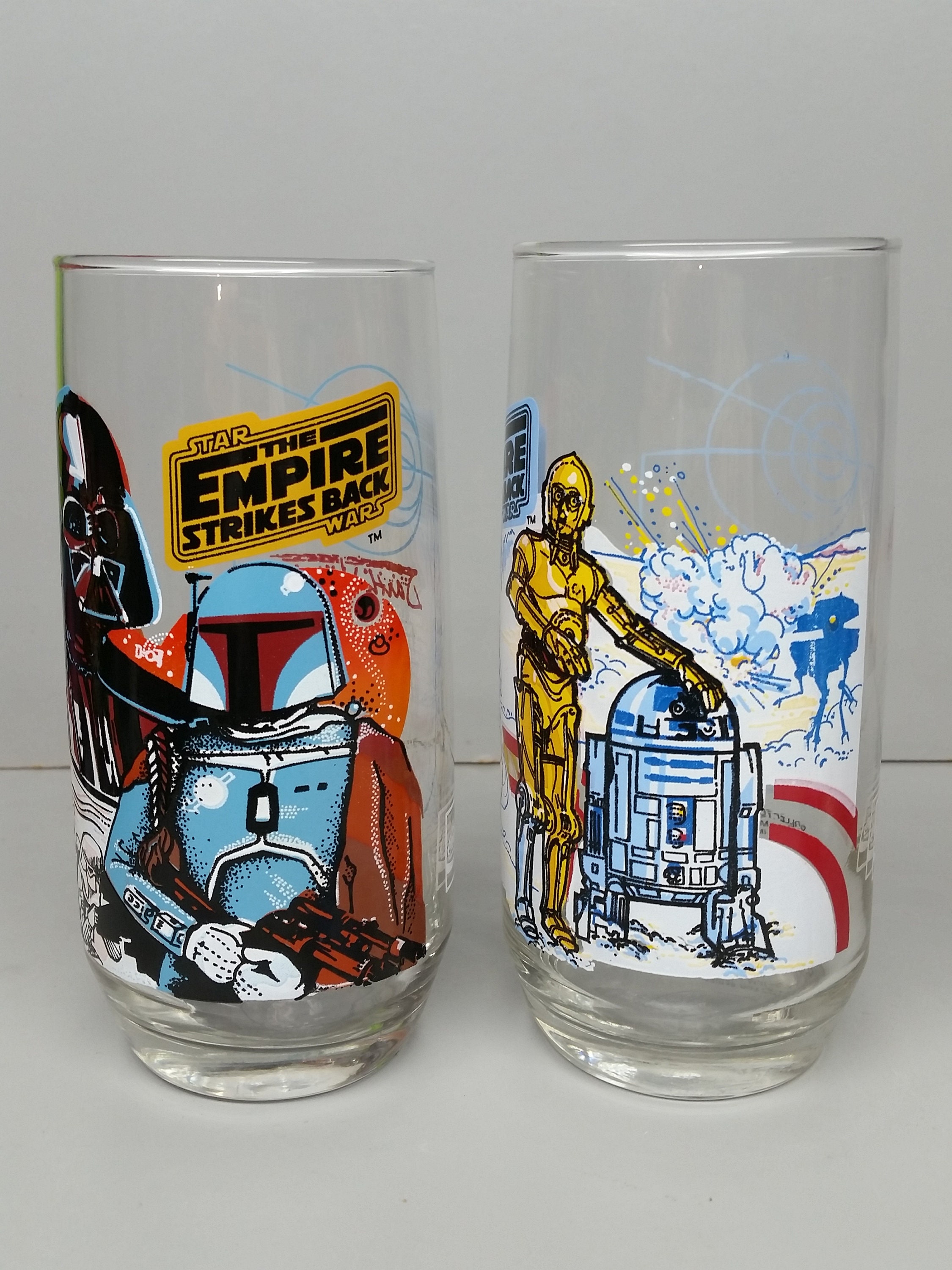 スター・ウォーズ バーガーキングガラス製タンブラー 2個セット スター・ウォーズ バーガーキングガラス製タンブラー 2個セット スター