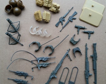 GI Joe Battle Gear Accessory Pack #1 spare parts ARAH Hasbro 1983