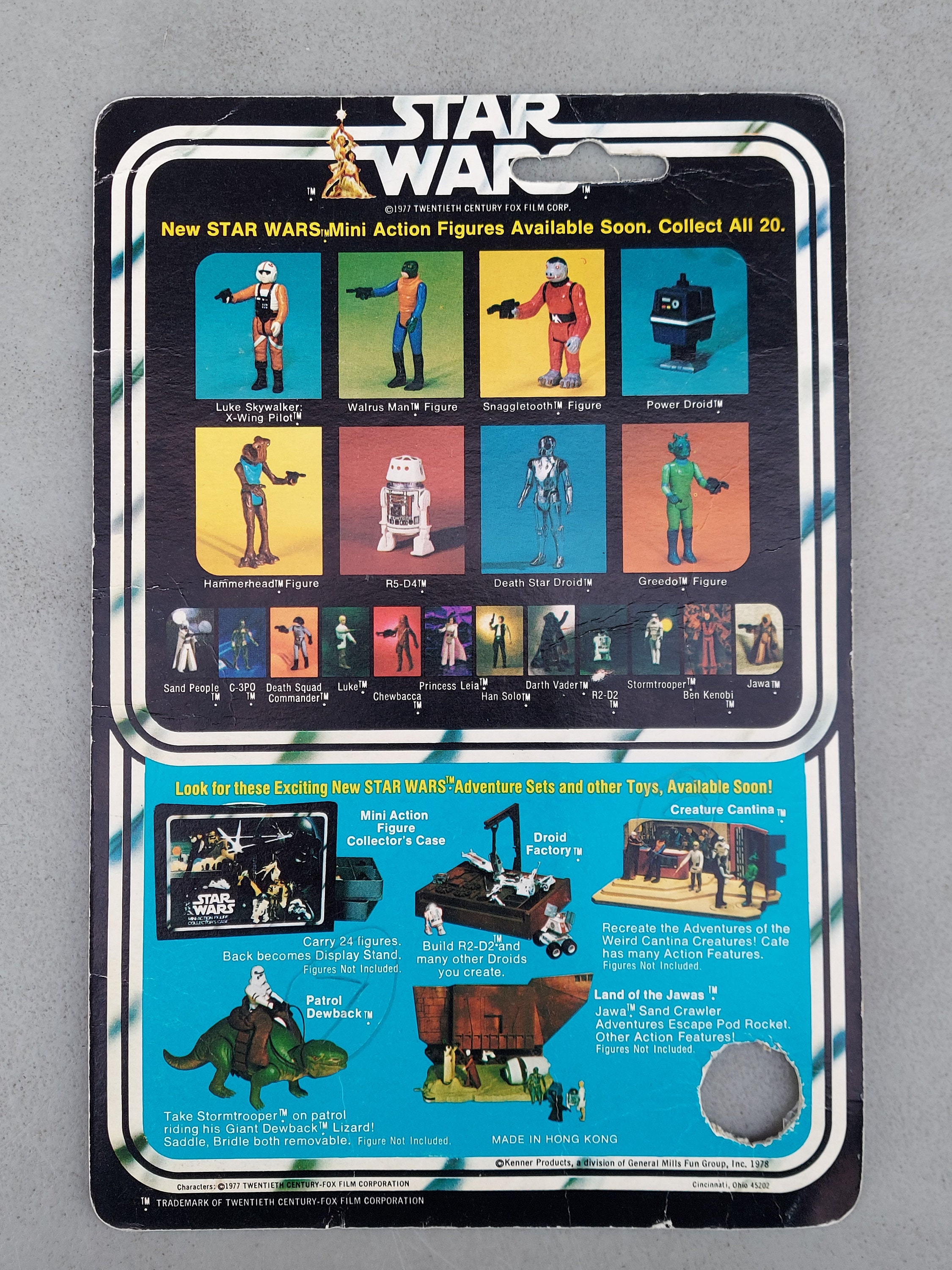 leia 返品用 Star Wars Princess Leia 20a Back Card by Kenner 1979 - Etsy