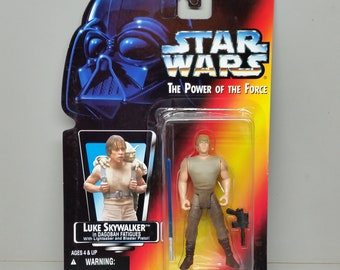 Kenner Star Wars Luke Skywalker In Dagobah Fatigues Action Figure for sale online 