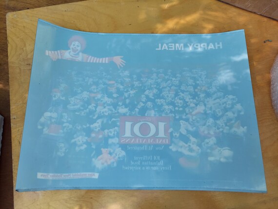 Disney 101 Dalmatians Mcdonalds Happy Meal Light Board Sign