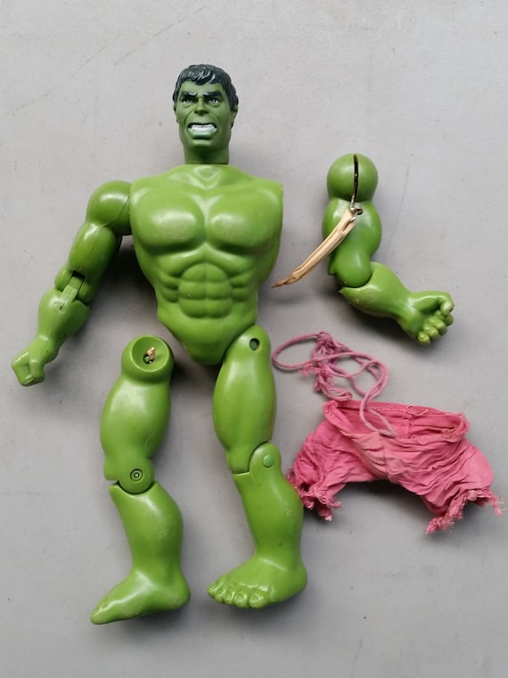 Mego Hulk Body Upgrade For 8” Action Figure WGSH Custom Parts Lot