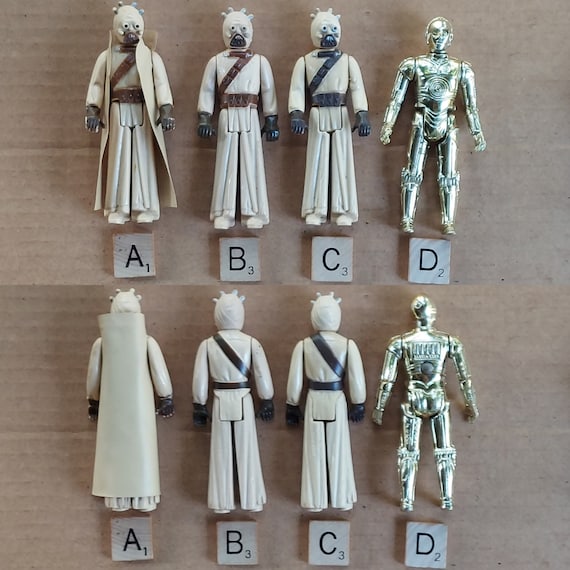 70年代〜80年代のStar Wars ヴィンテージ ケナー フィギュア セット 新品 スターウォーズ レトロコレクション 6体セット マルチ