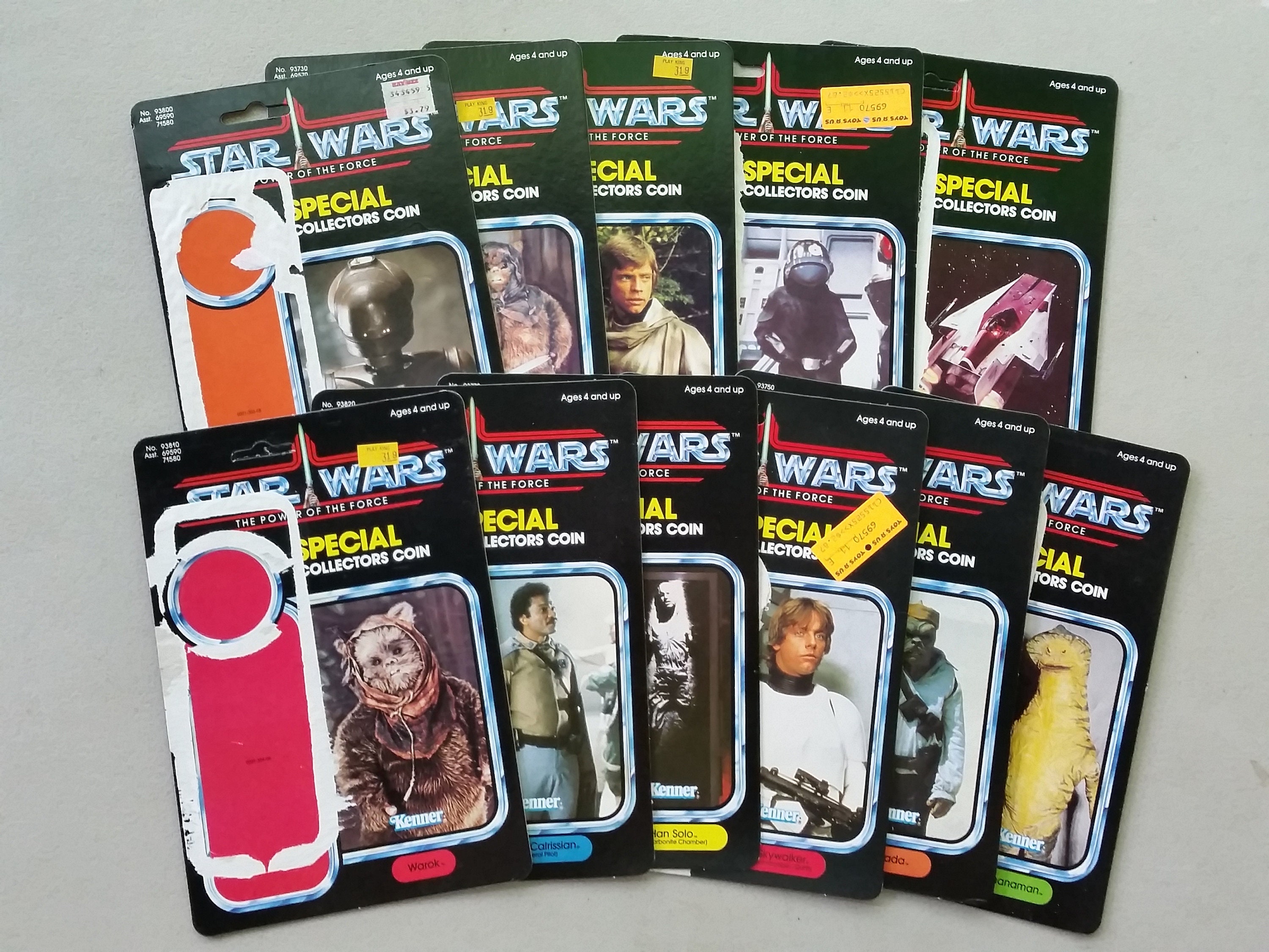 Star Wars 92 Back Cards Power of the 