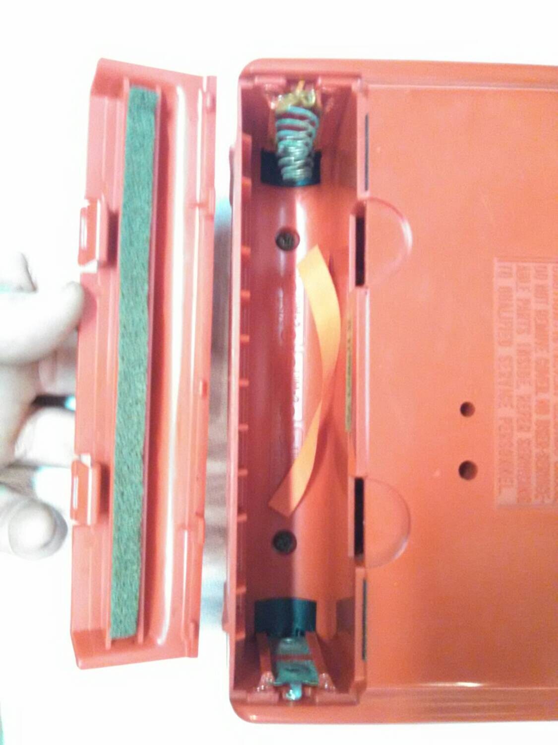 Lecteur 8 pistes portable vintage Panasonic Fire Engine Red Dynamite