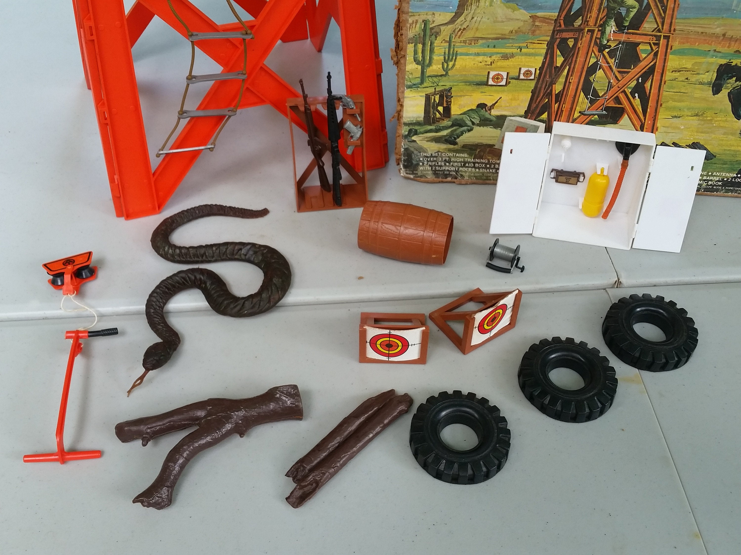 GI Joe Training Center Slide for Survival AT Playset by Hasbro