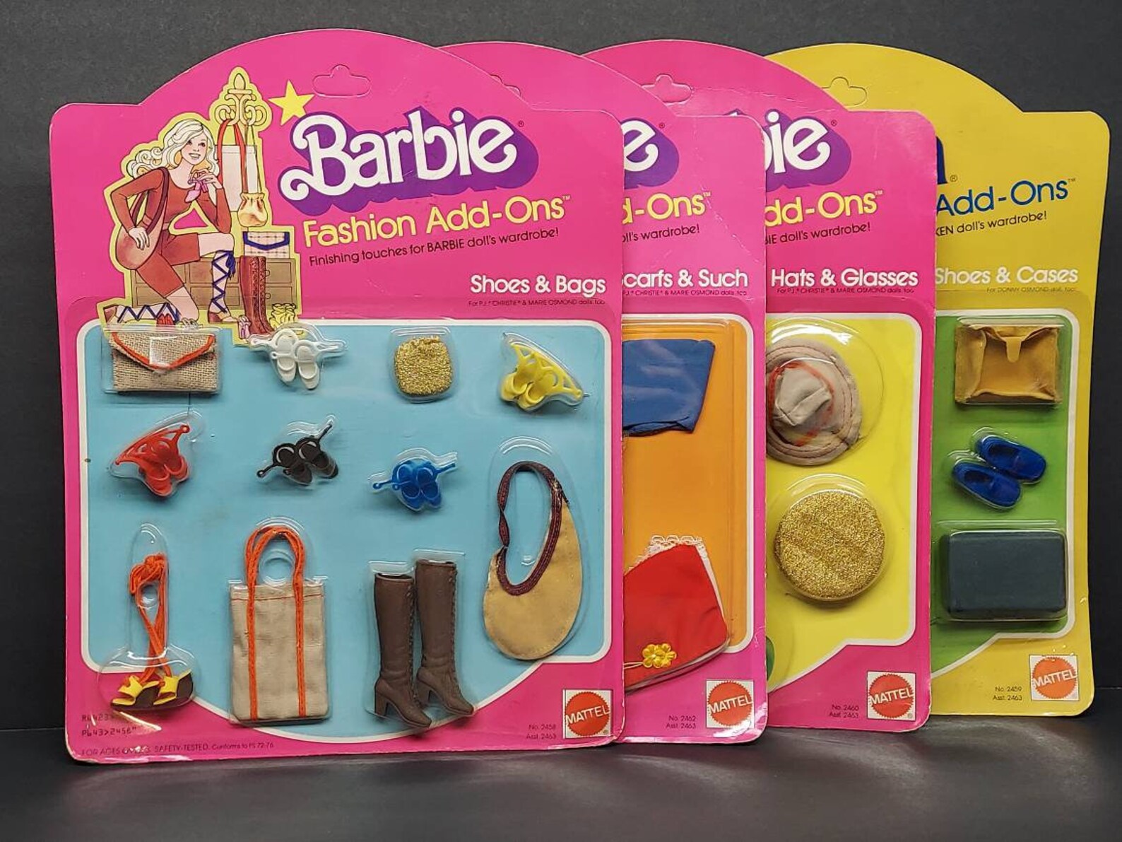 Barbie fashion addons Superstar era accessory packs by Mattel Etsy