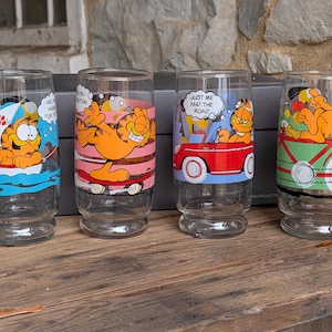 80's Drinking Glasses - Etsy