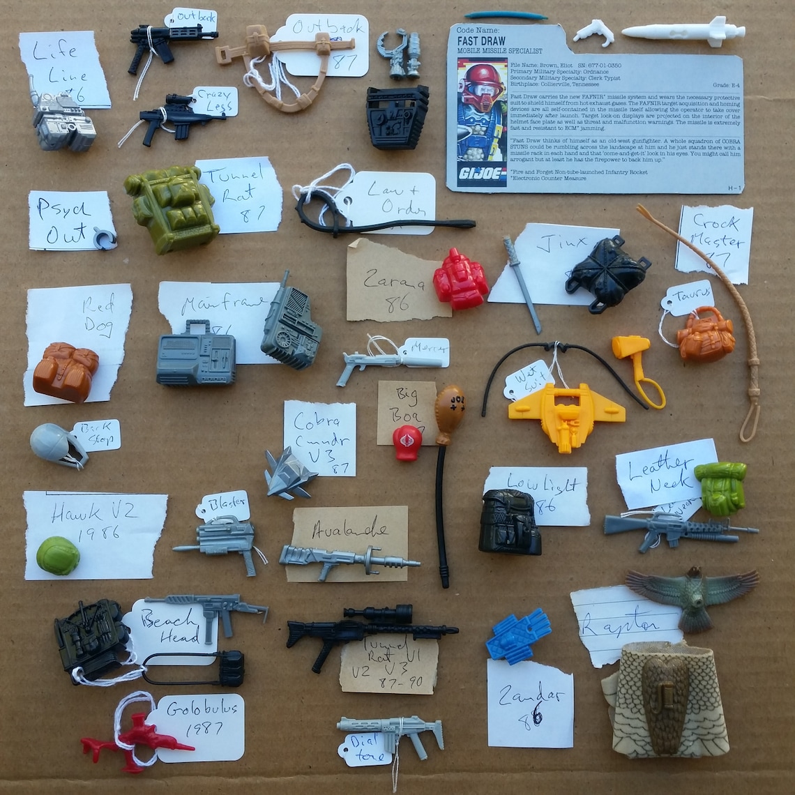 GI Joe Parts 198687 for Hasbro Action Figures RESTOCKED 2022 Etsy