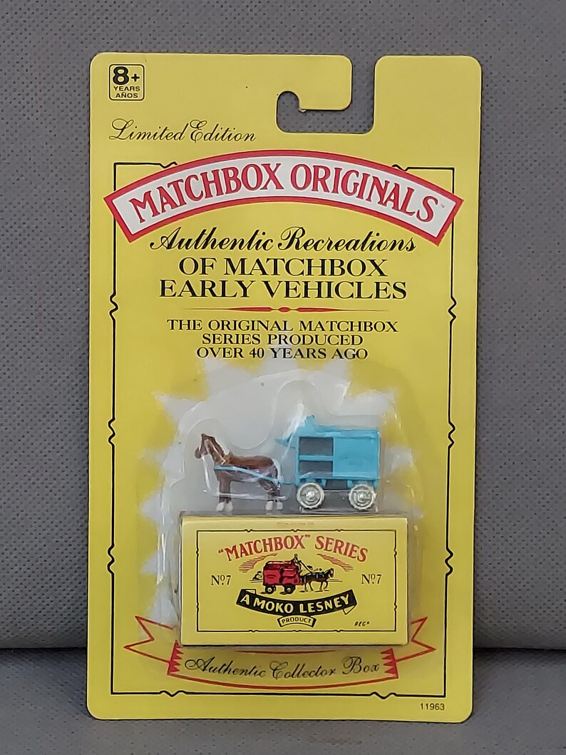 Matchbox Originals Early 1950s Style Diecast Cars - Etsy