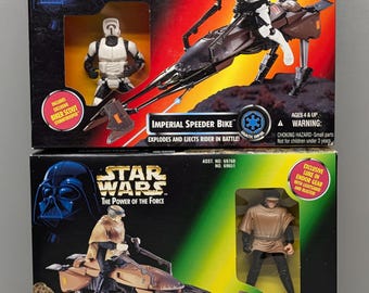 スピーダーバイク アクションフィギュア付き スター・ウォーズ フォースの力 1995-96