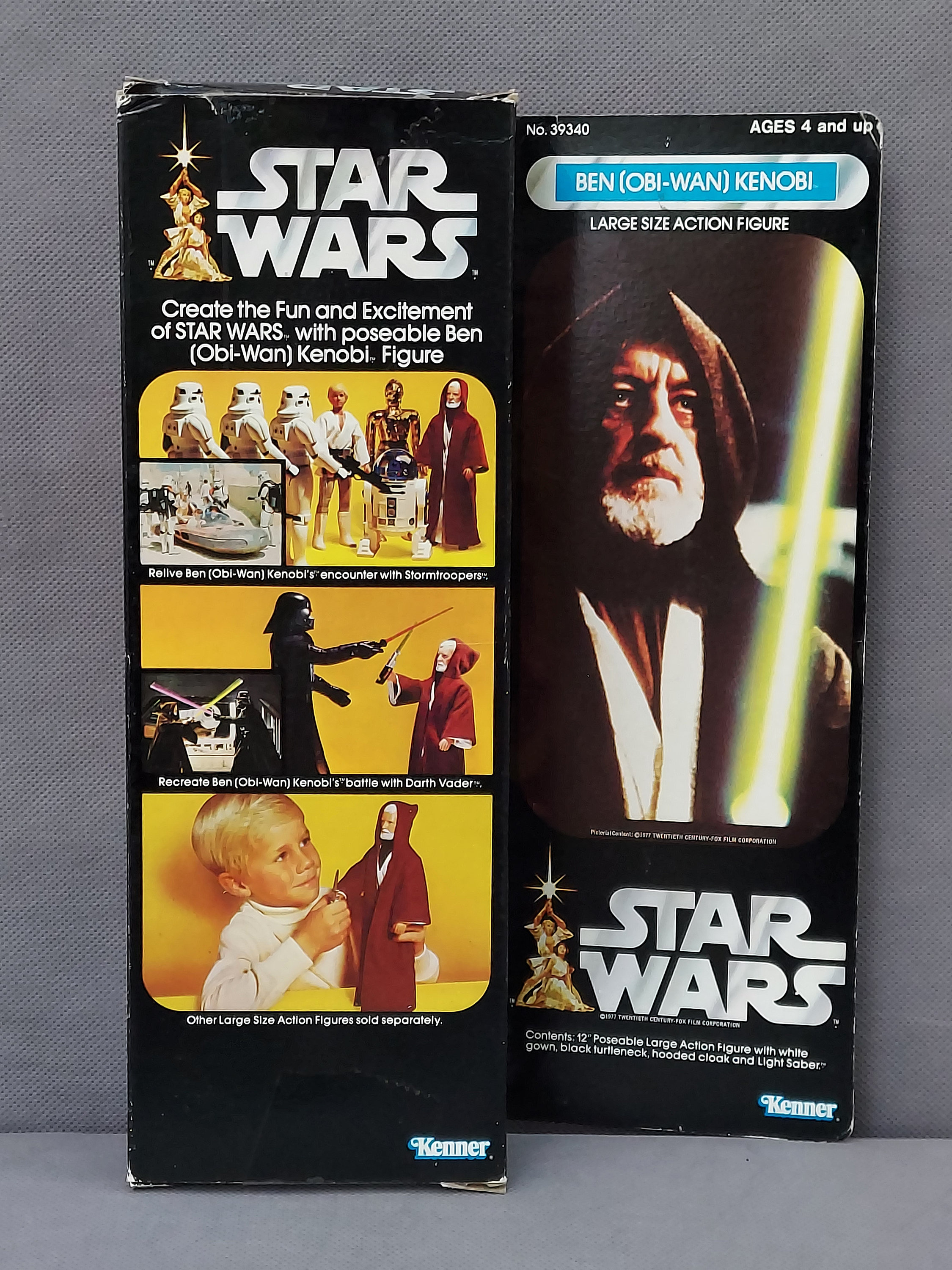 Star Wars Large Size Action Figure Obi-wan Kenobi Kenner 1978 - Etsy