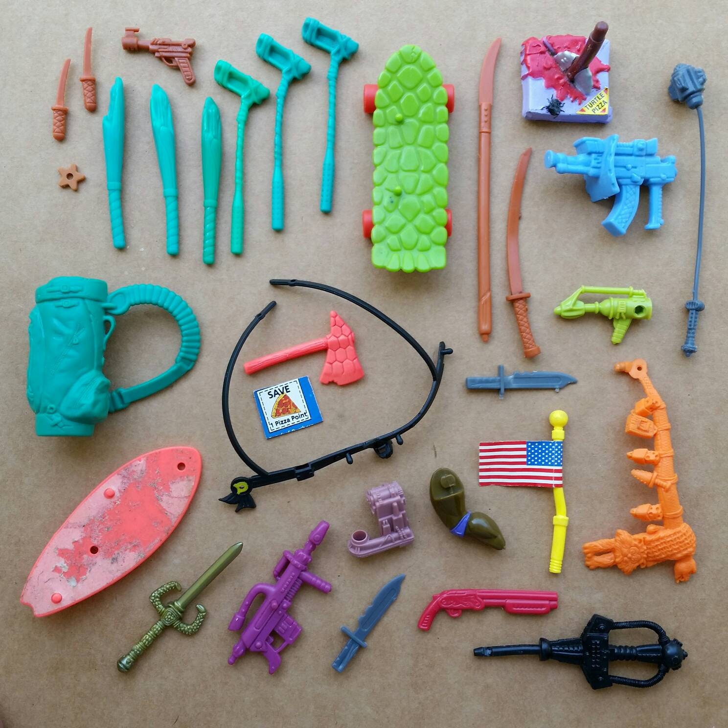 Teenage mutant ninja sales turtles replacement weapons