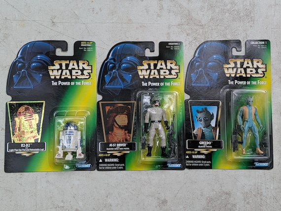 Star Wars Power of the Force Kenner Action Figures 1990s Green MOC