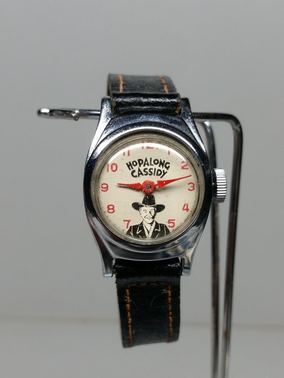 Hopalong Cassidy Armbanduhr Von Us Time 1950er Jahre Etsy