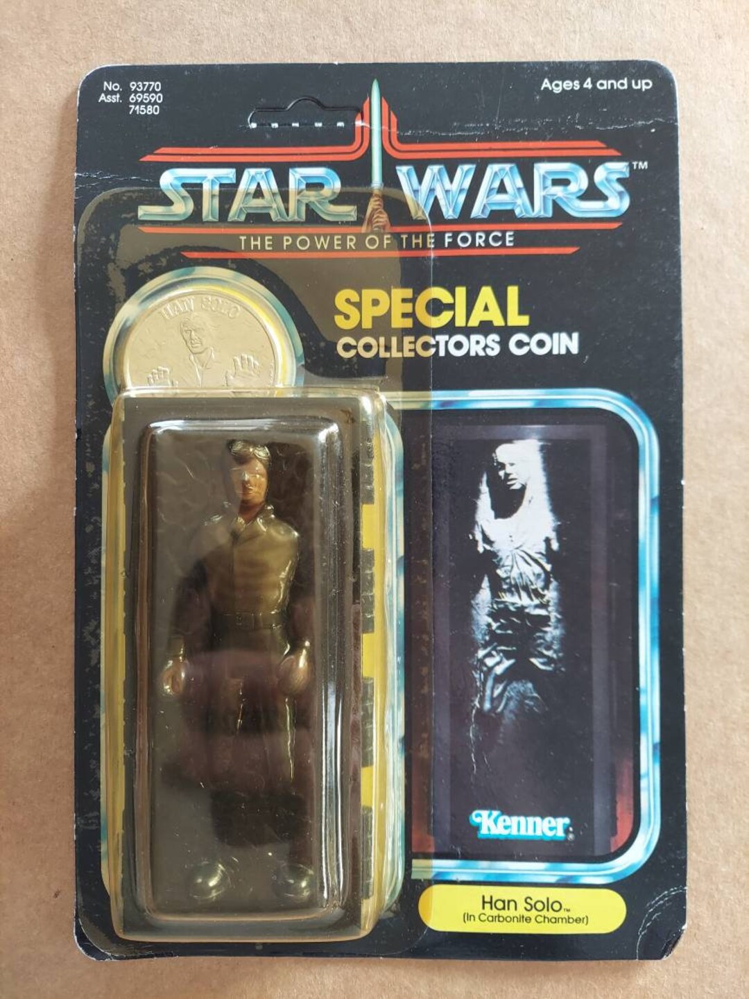 Star wars the power of best sale the force han solo in carbonite