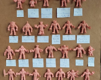 M.U.S.C.L.E MEN 161-200 Kinnikuman fantasy action figures by Mattel 1985