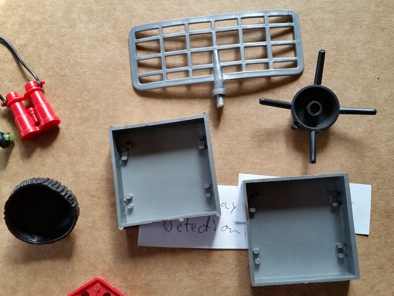 GI Joe Adventure Team Spare Parts from Equipment Sets and Equipment Cards 1972-1975