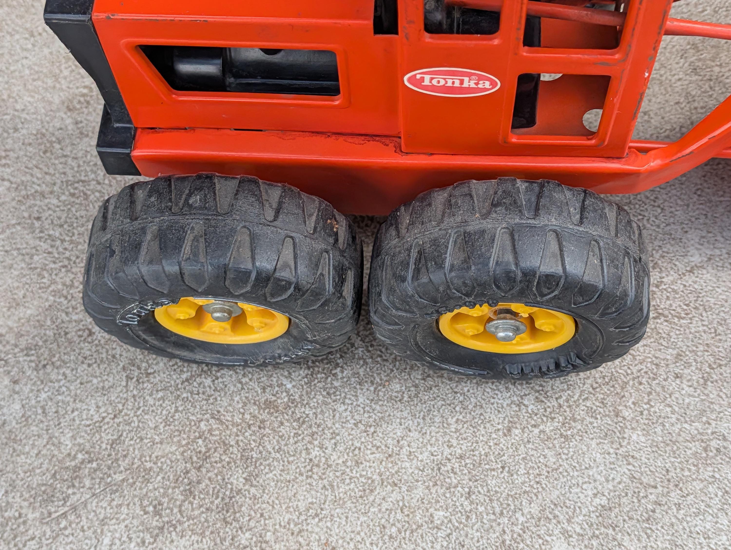 Tonka Road Grader Orange 1976-7 Model 2510 - Etsy