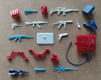 Paquete de accesorios de combate Cobra de GI Joe n.º 4 ARAH Hasbro 1986