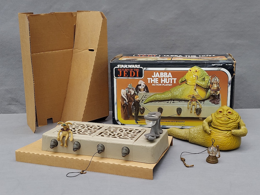 Star Wars Jabba the Hutt Playset Kenner 1983-84 - Etsy