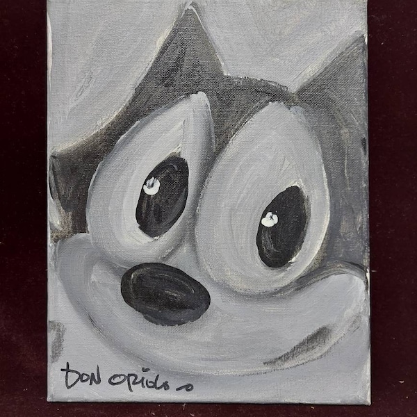 Felix the Cat painting by Don oriolo